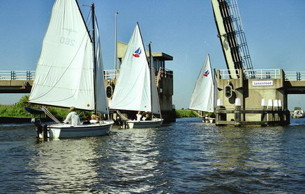 Segelfahrt Segeljolle Friesland