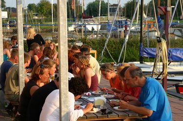 Grillen ünterkunft Sneek, Friesland, Holland